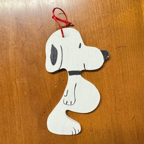 Wooden Snoopy Ornament - Picture 2 of 4